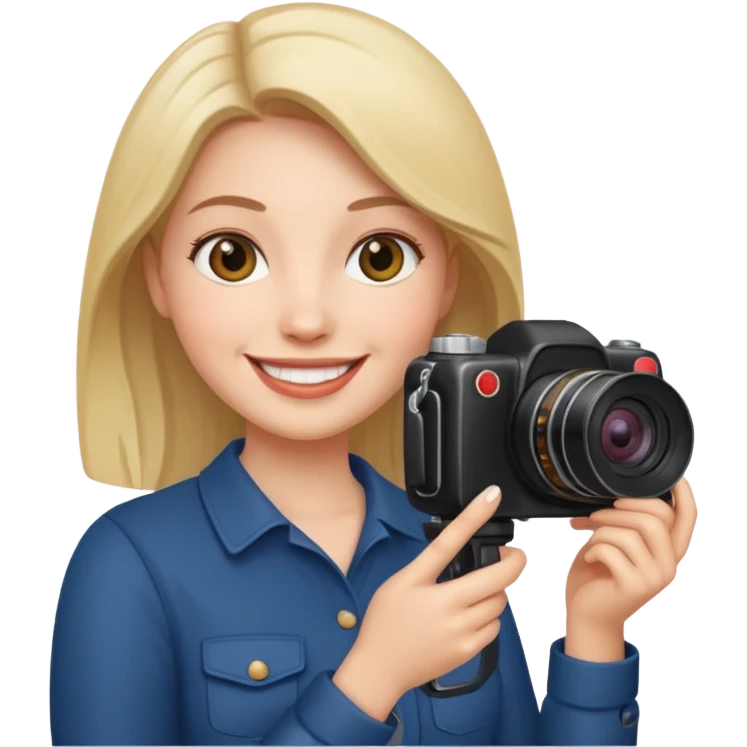 Women with Camera emoji