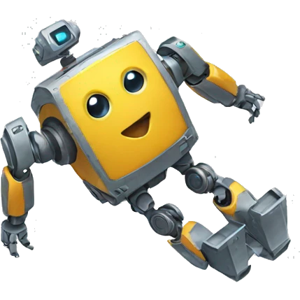 falling-robot emoji