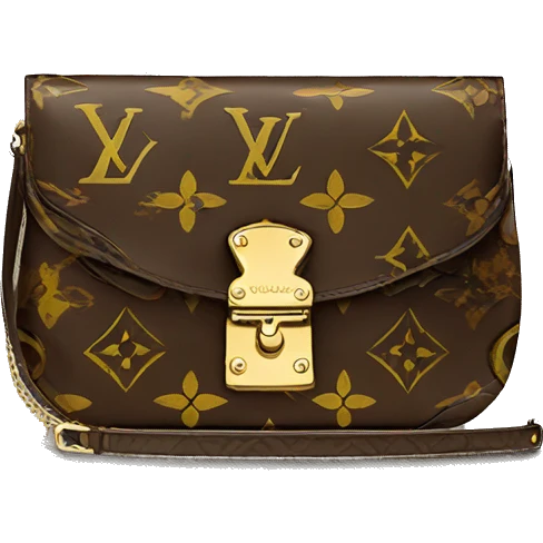 Louis Vuitton Liv Pochette emoji