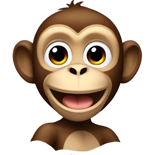 monkey saying Ok emoji