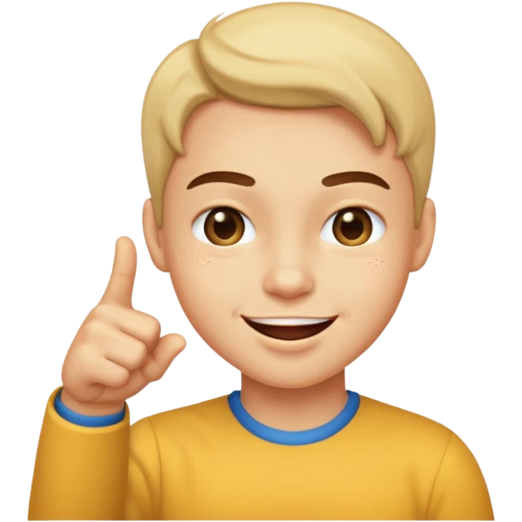 winking smirking pointing emoji