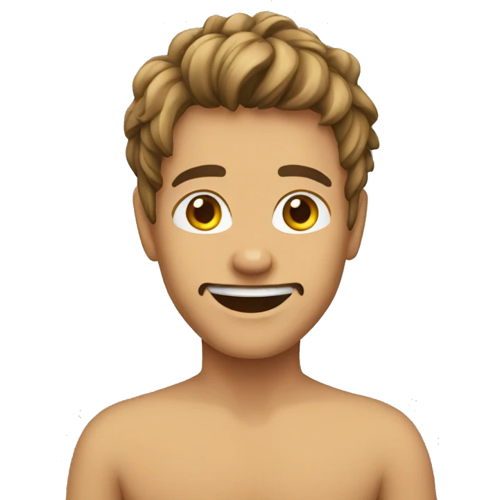 Barefoot emoji