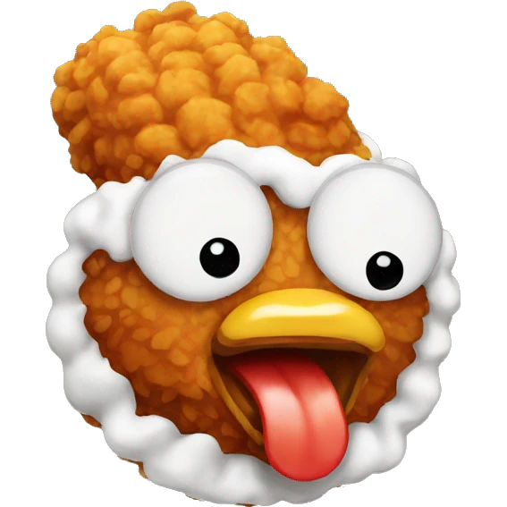 fried chicken emoji