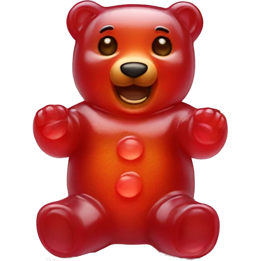 Gummy bear emoji