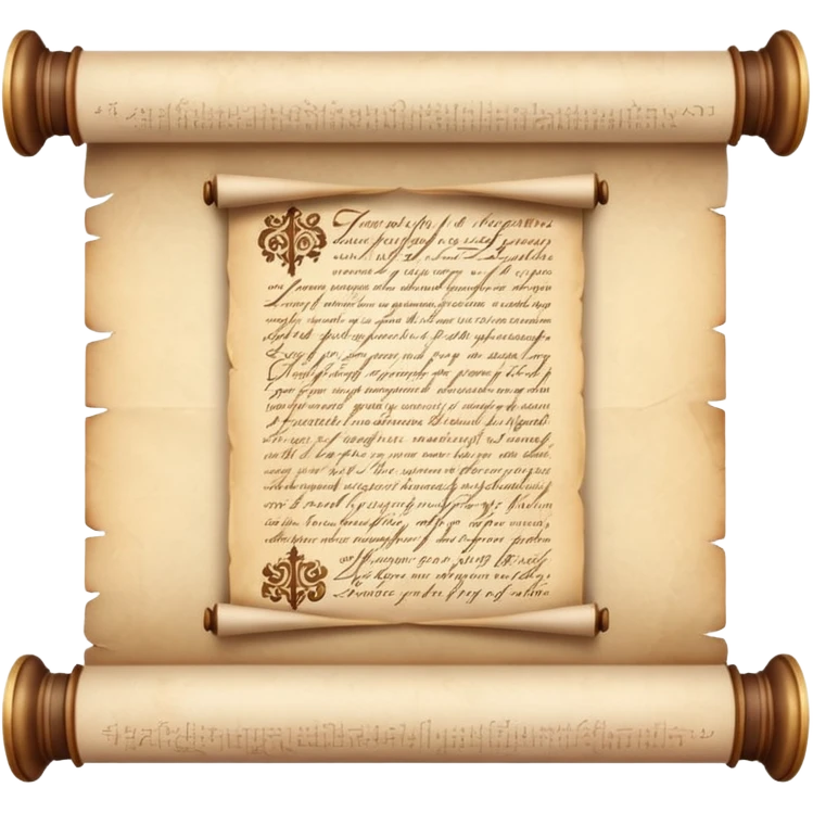 Old Scroll Marriage Contract emoji