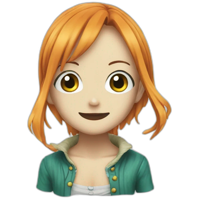 Nami from one piece emoji