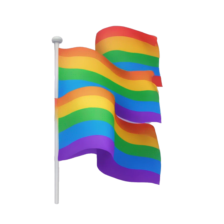 pride flag emoji