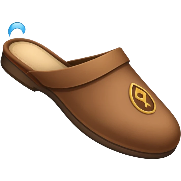 a hand throwing a slipper emoji