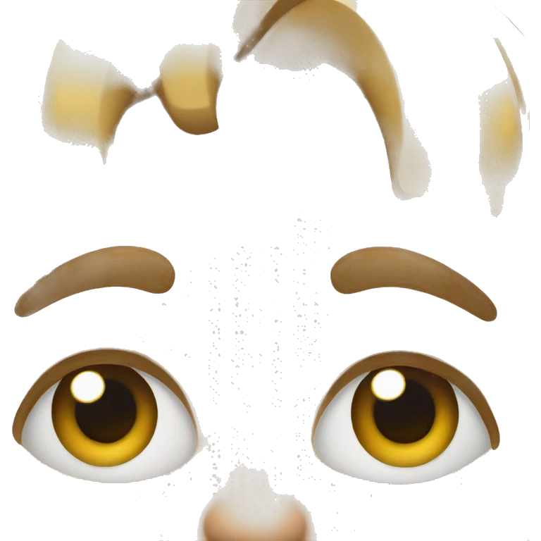 Distorted face emoji