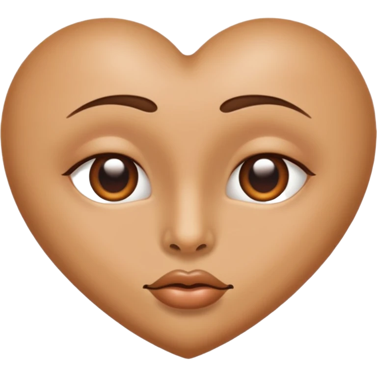 heart shaped nostril  emoji