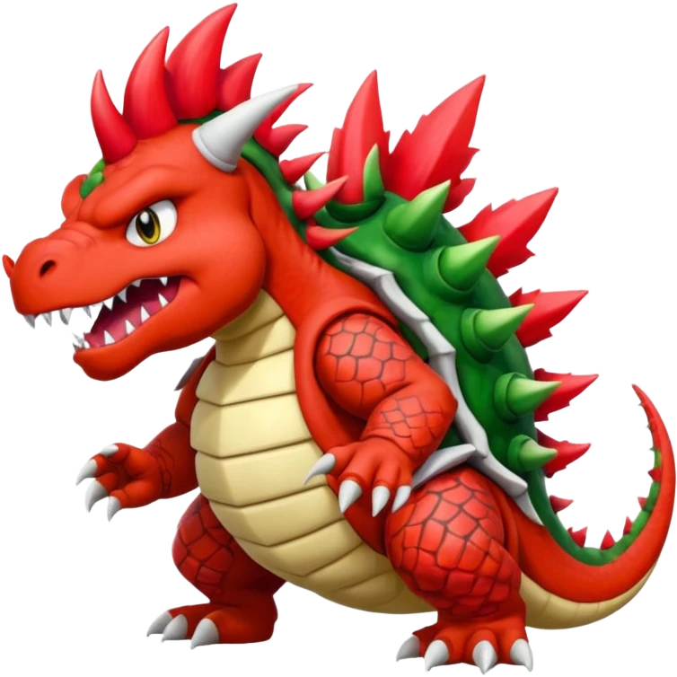 Ugly Fey Toony Bowser-Groudon-Rhydon-Shaymin-dragon emoji