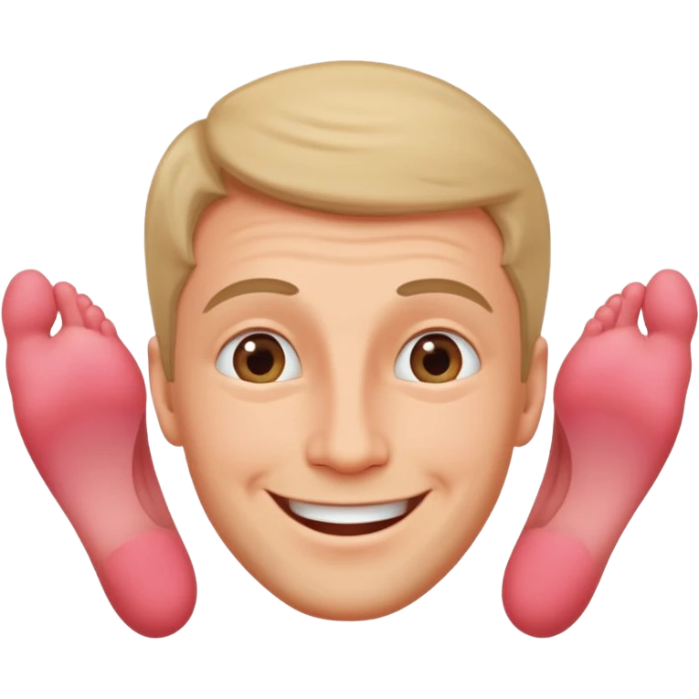 A guy totally head over heels in love  emoji