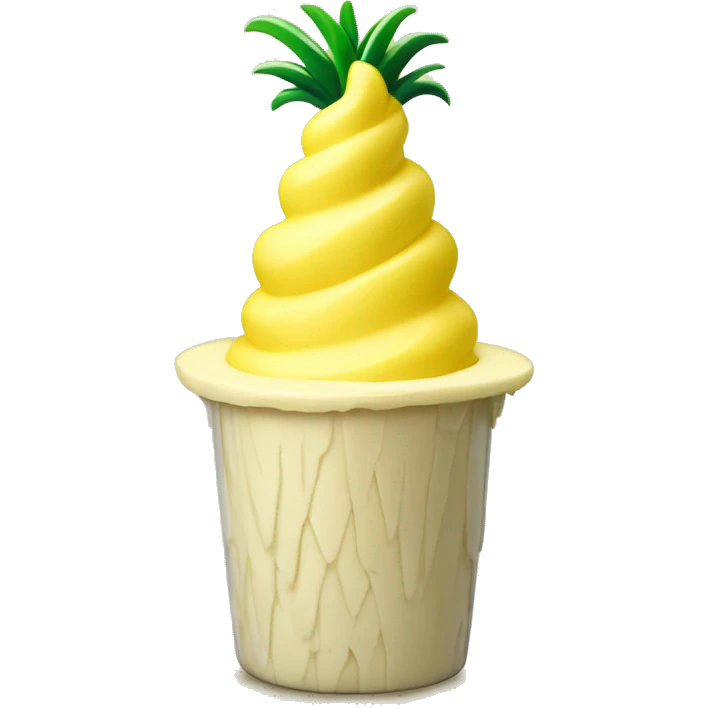 Dole whip from walt Disney world  emoji