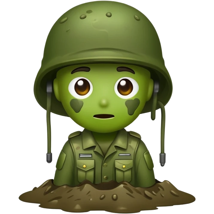 slimey war soldier emoji