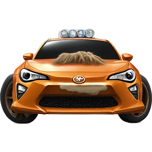 Hot wheel Chewbacca Toyota 86 emoji