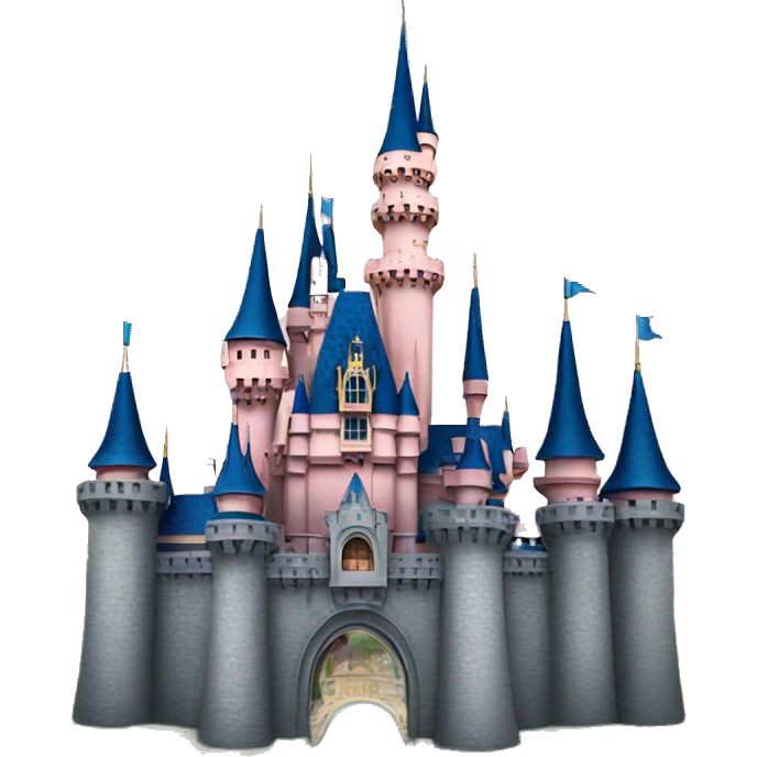 Disney castle emoji