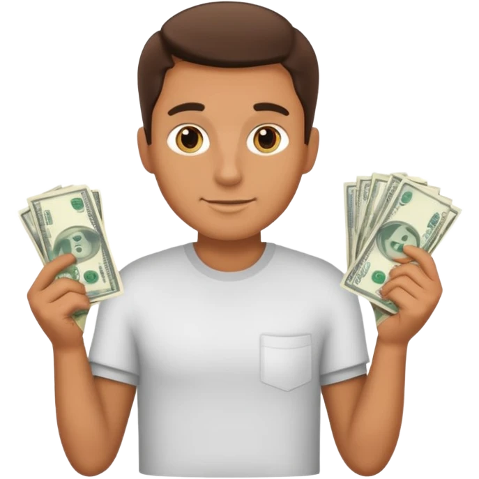 cash man emoji