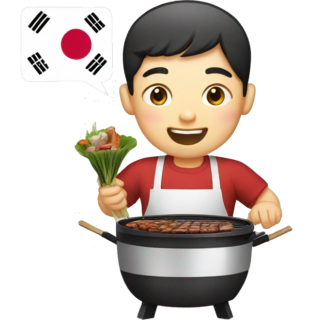 Korean BBQ c emoji