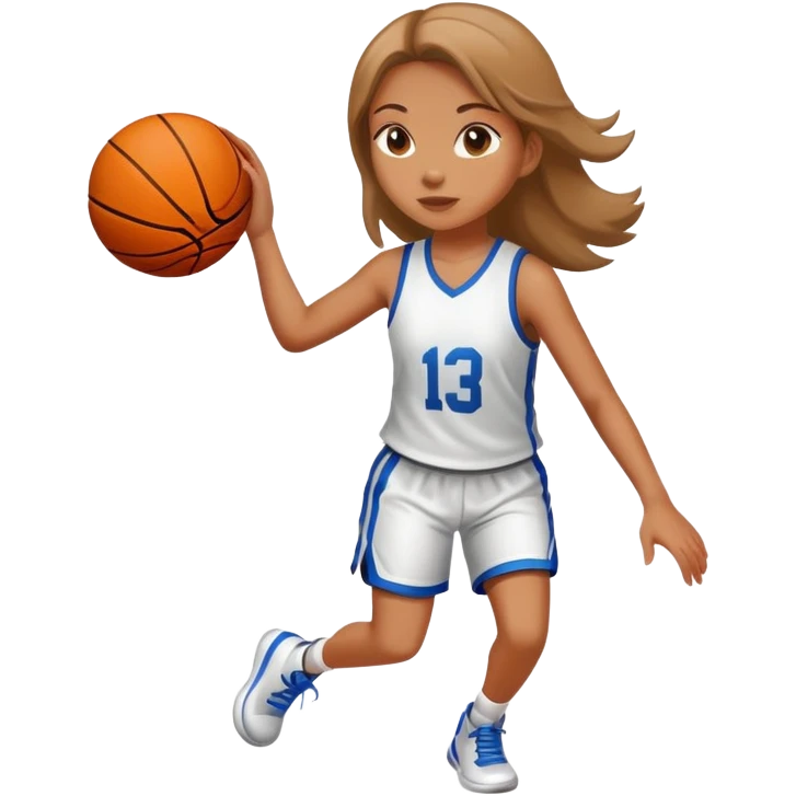 Basketball girl emoji