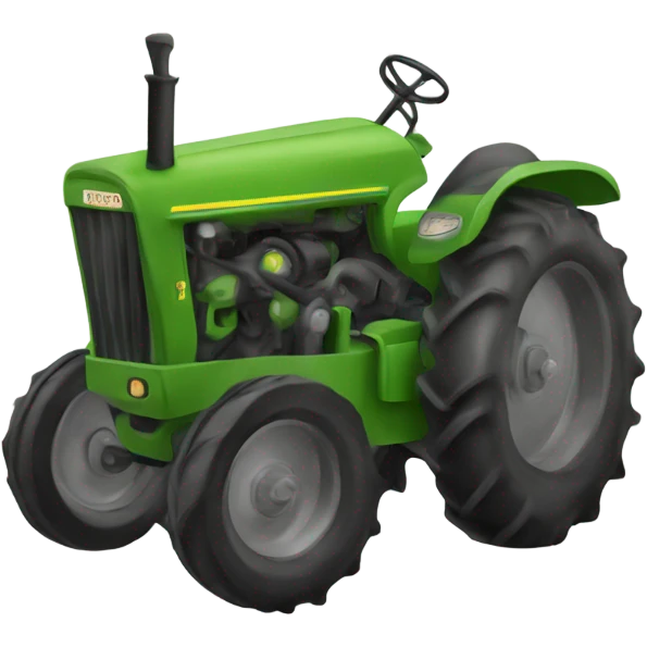 Tractor a pedal emoji