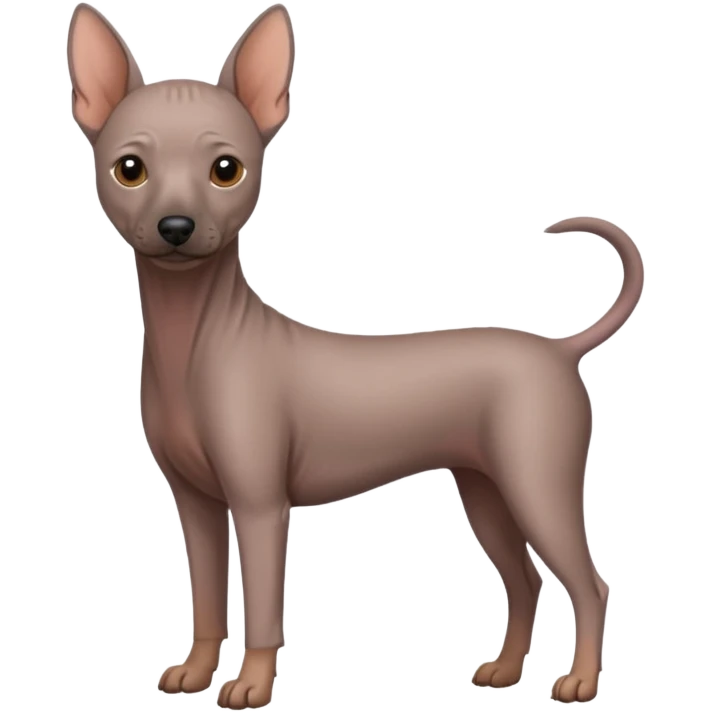 No. 2 Jaguar grown four legs/ No.2 Mexican Hairless Dog emoji