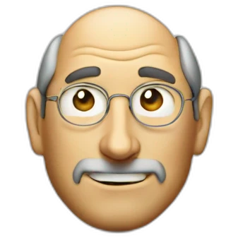 Steve Jobs apple emoji
