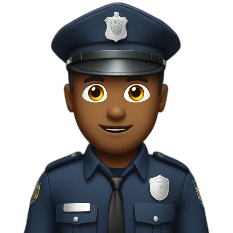 Policier emoji