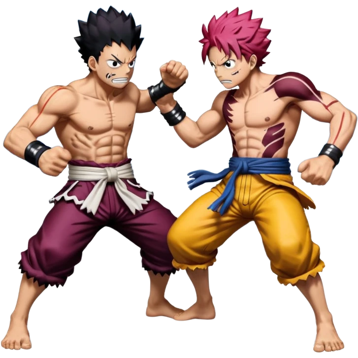 Katakuri vs luffy fight emoji