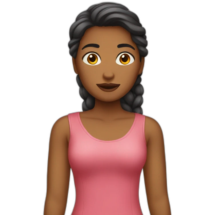 Fille grande emoji
