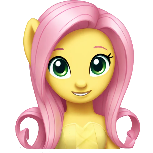 Fluttershy from My Little Pony emoji