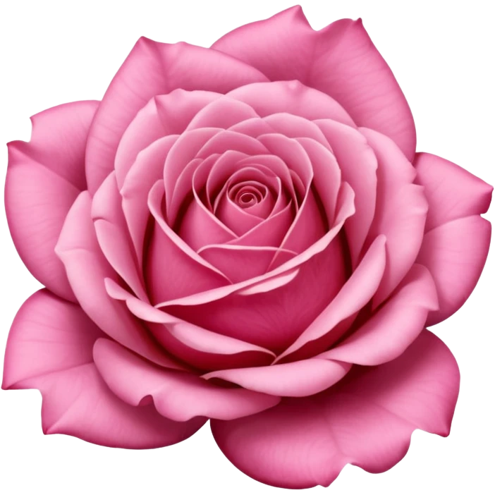 “A Polaroid photo of a pink rose  emoji