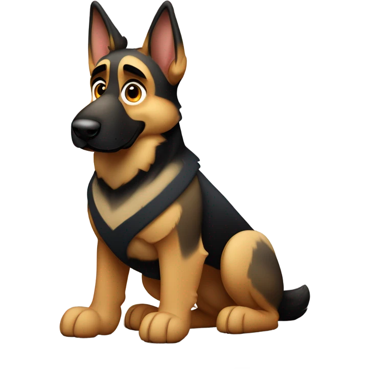 German Shepherd emoji