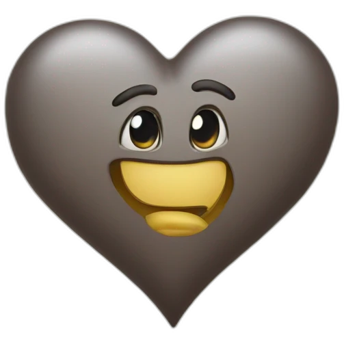 Coeur avec un l emoji