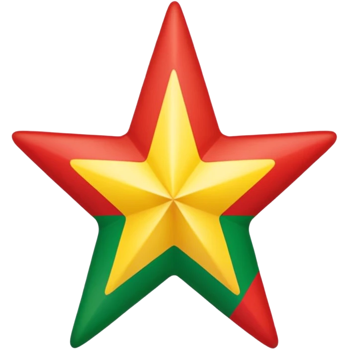 A five star verticy with the colours of this flag 🇸🇨 emoji