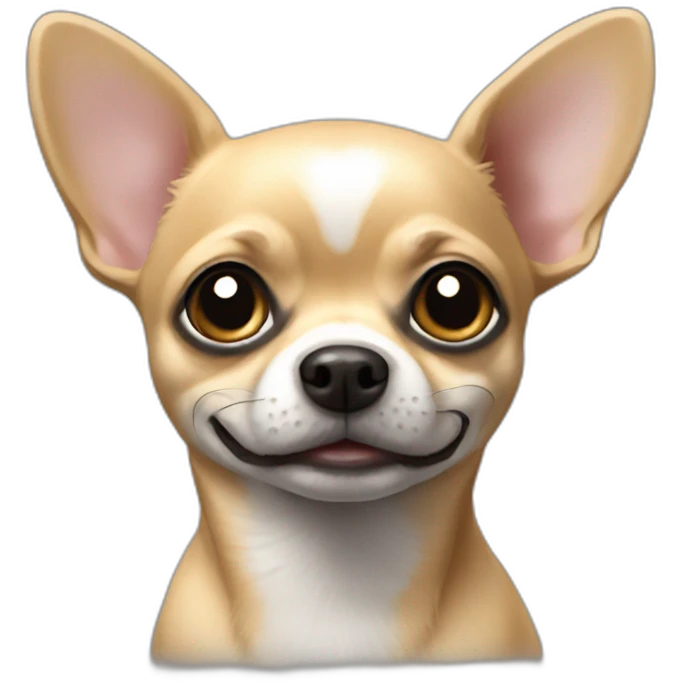 chihuahua black emoji