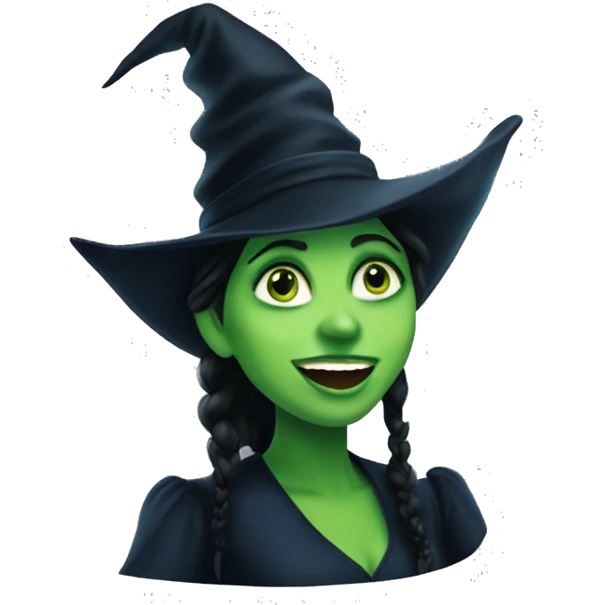 Elphaba singing defying gravity emoji