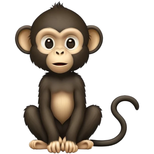 black monkey emoji