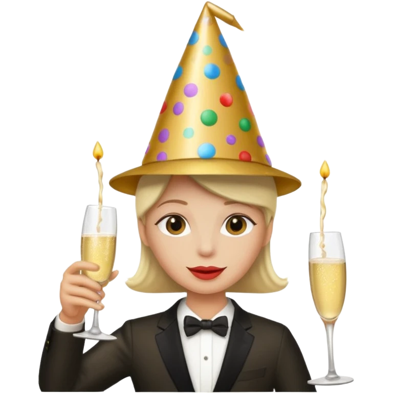 Chapeu de aniversário  emoji