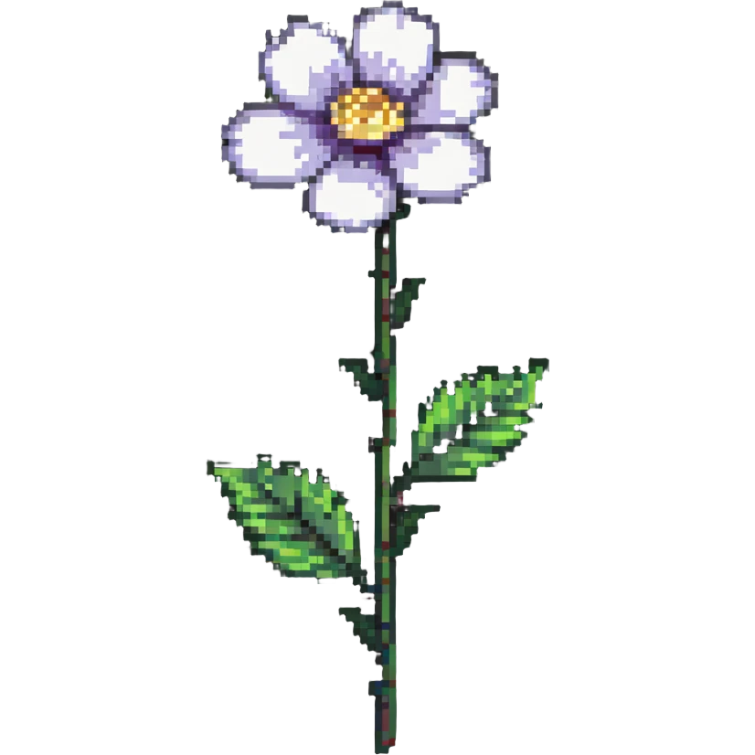 a beautiful flower emoji