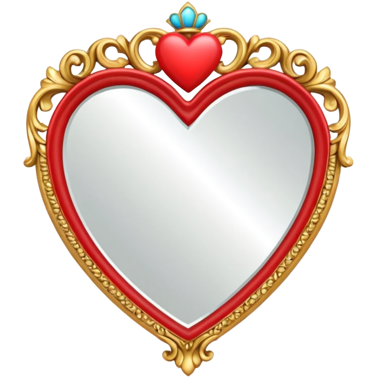 Coquette mirror emoji