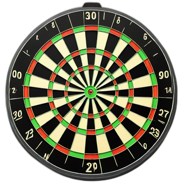 American dart board emoji