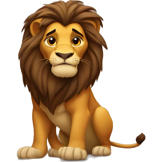 Lion king  emoji