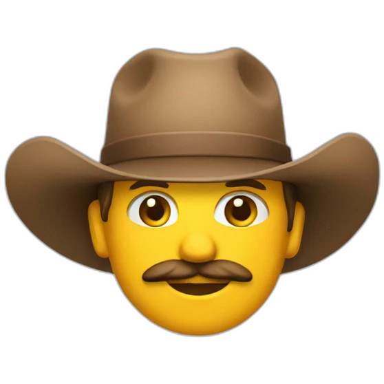 German cowboy emoji