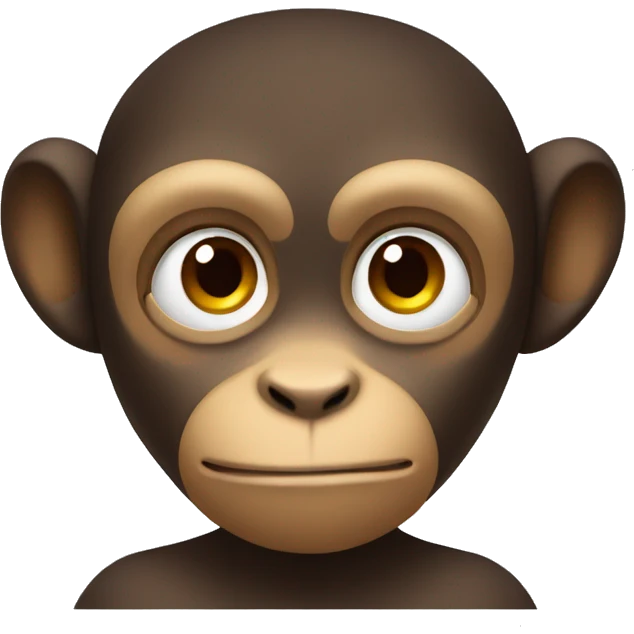 Side eyeing monkey  emoji