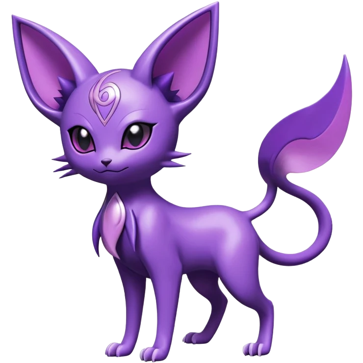 Shiny Espeon-Noibat-Hybrid (Full body) emoji