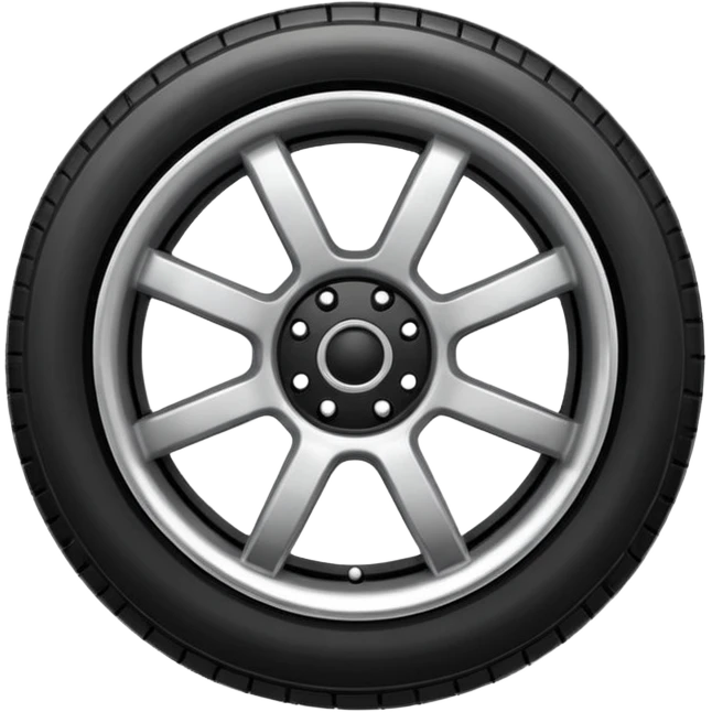 Car wheel  emoji