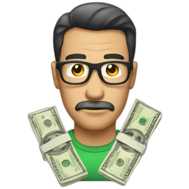 Money laundering emoji
