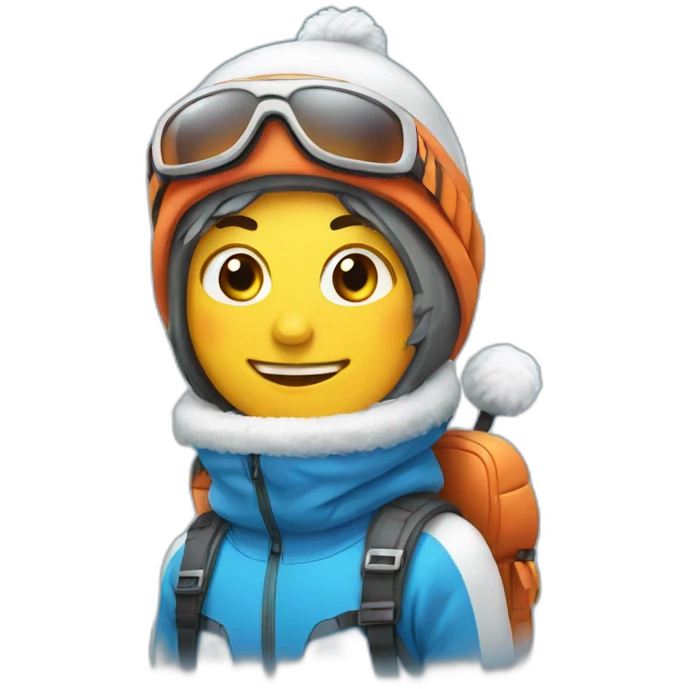 Winter sport home emoji