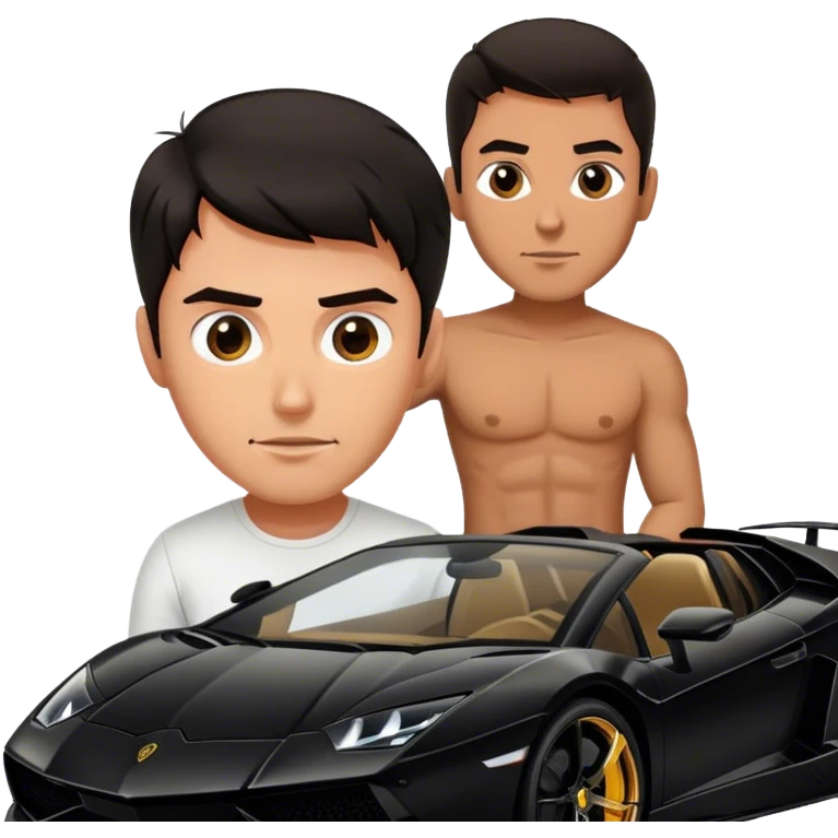 guy with a lambo emoji