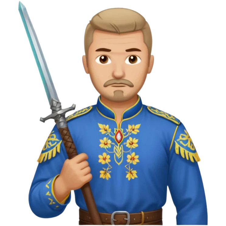 Ukrainian Cossack emoji